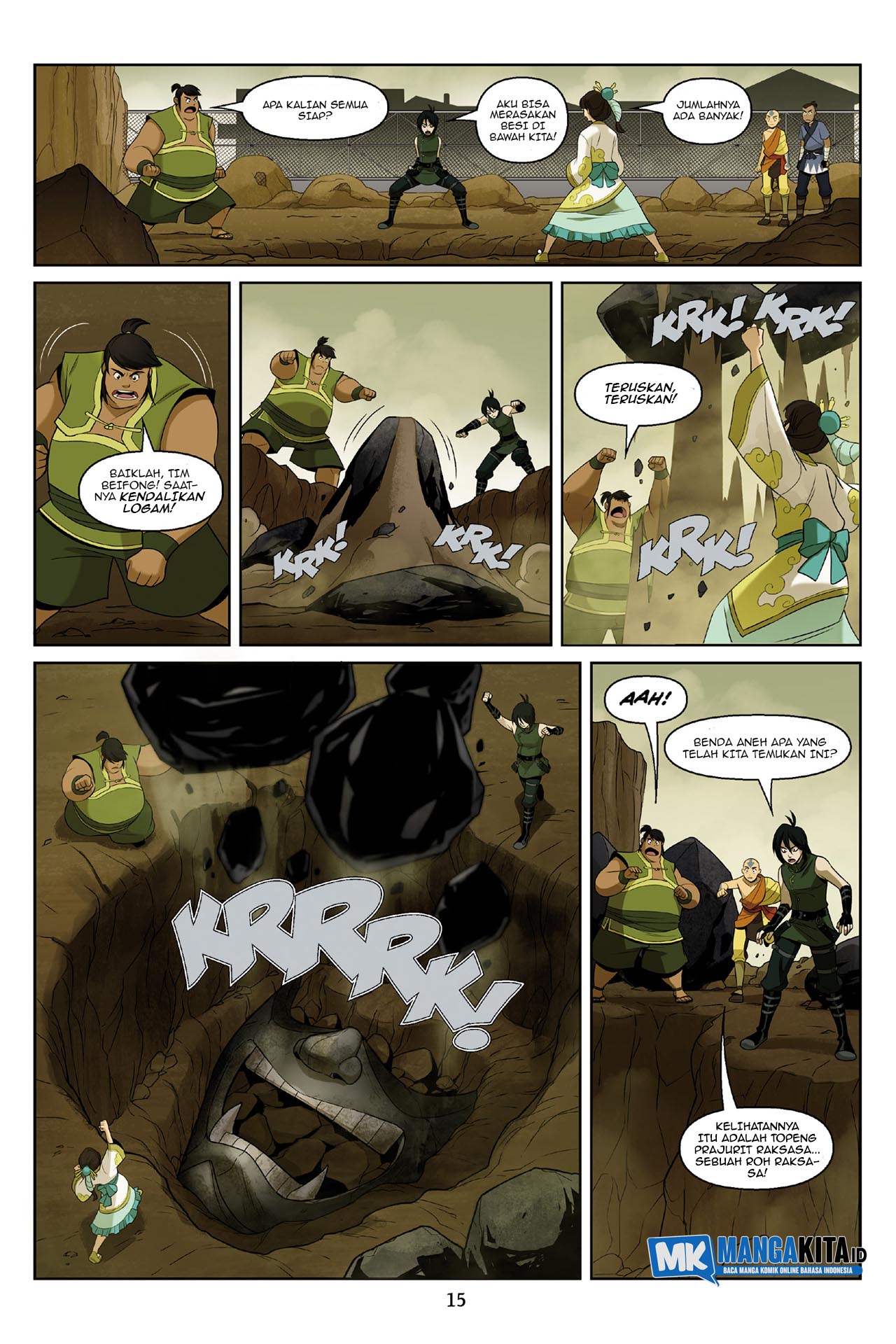 Avatar: The Last Airbender – The Rift Chapter 03.1 Bahasa Indonesia