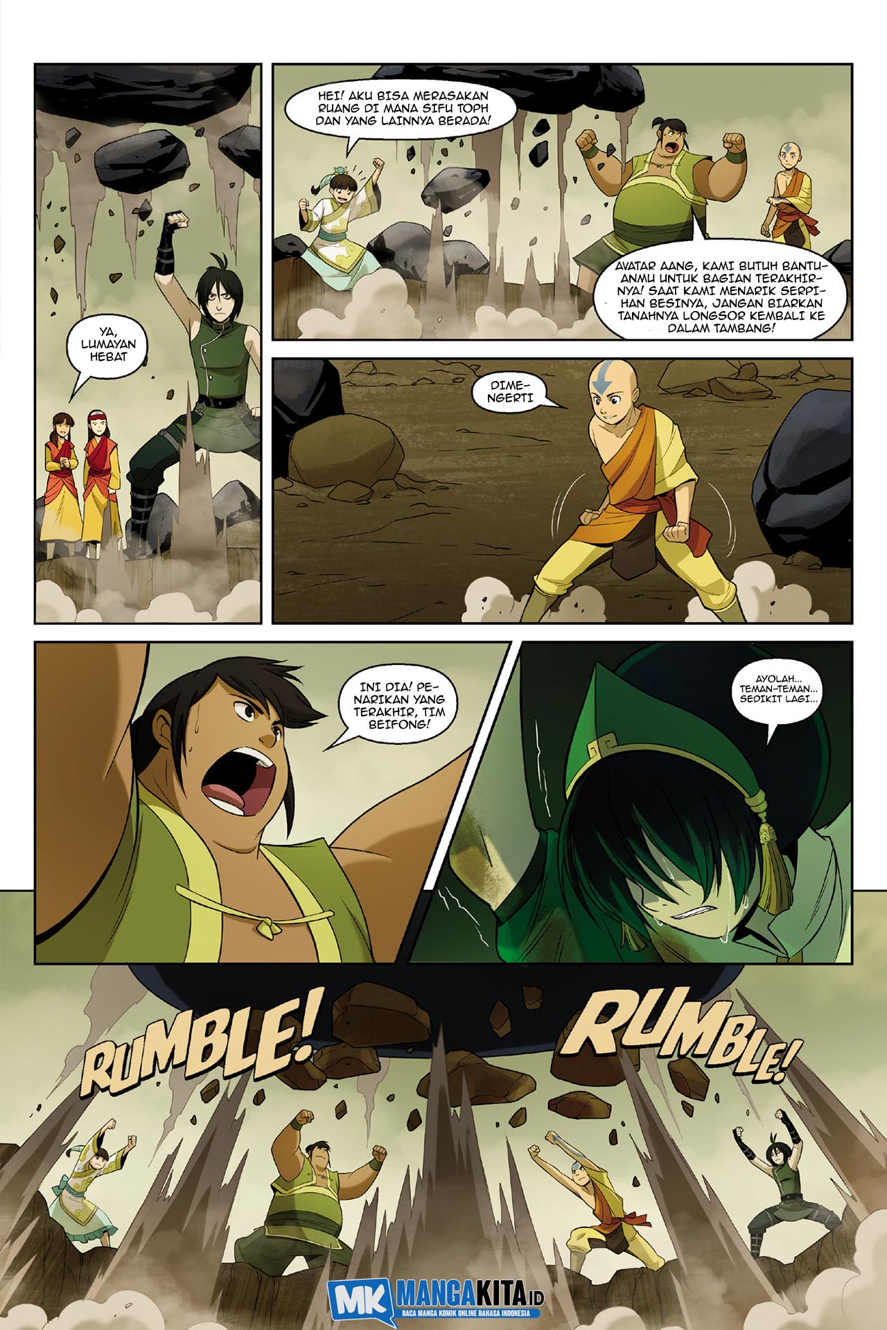 Avatar: The Last Airbender – The Rift Chapter 03.1 Bahasa Indonesia