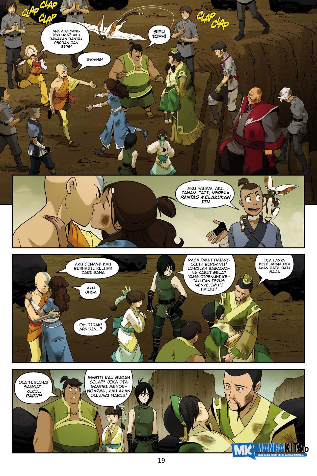 Avatar: The Last Airbender – The Rift Chapter 03.1 Bahasa Indonesia