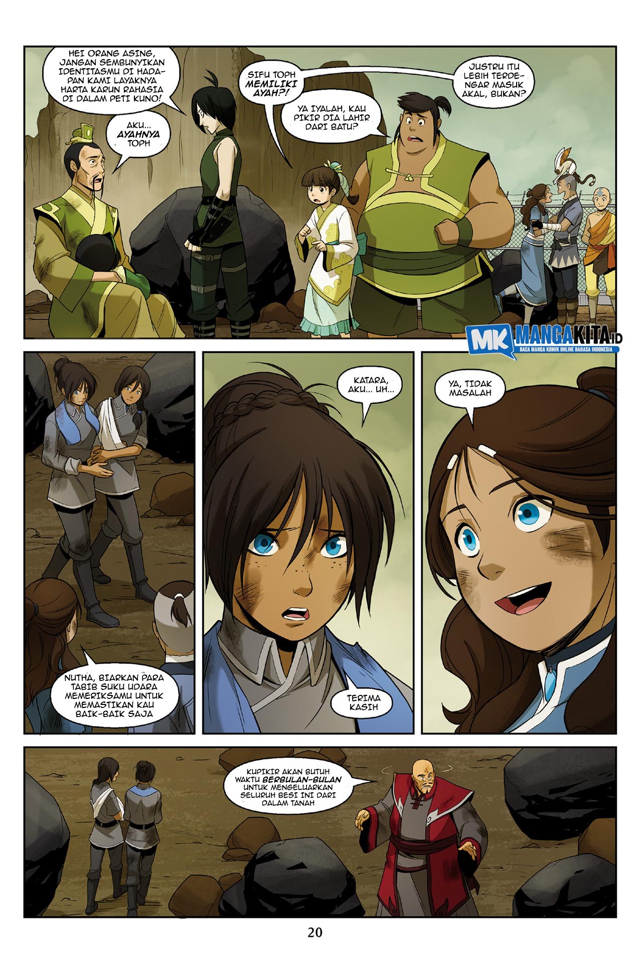 Avatar: The Last Airbender – The Rift Chapter 03.1 Bahasa Indonesia