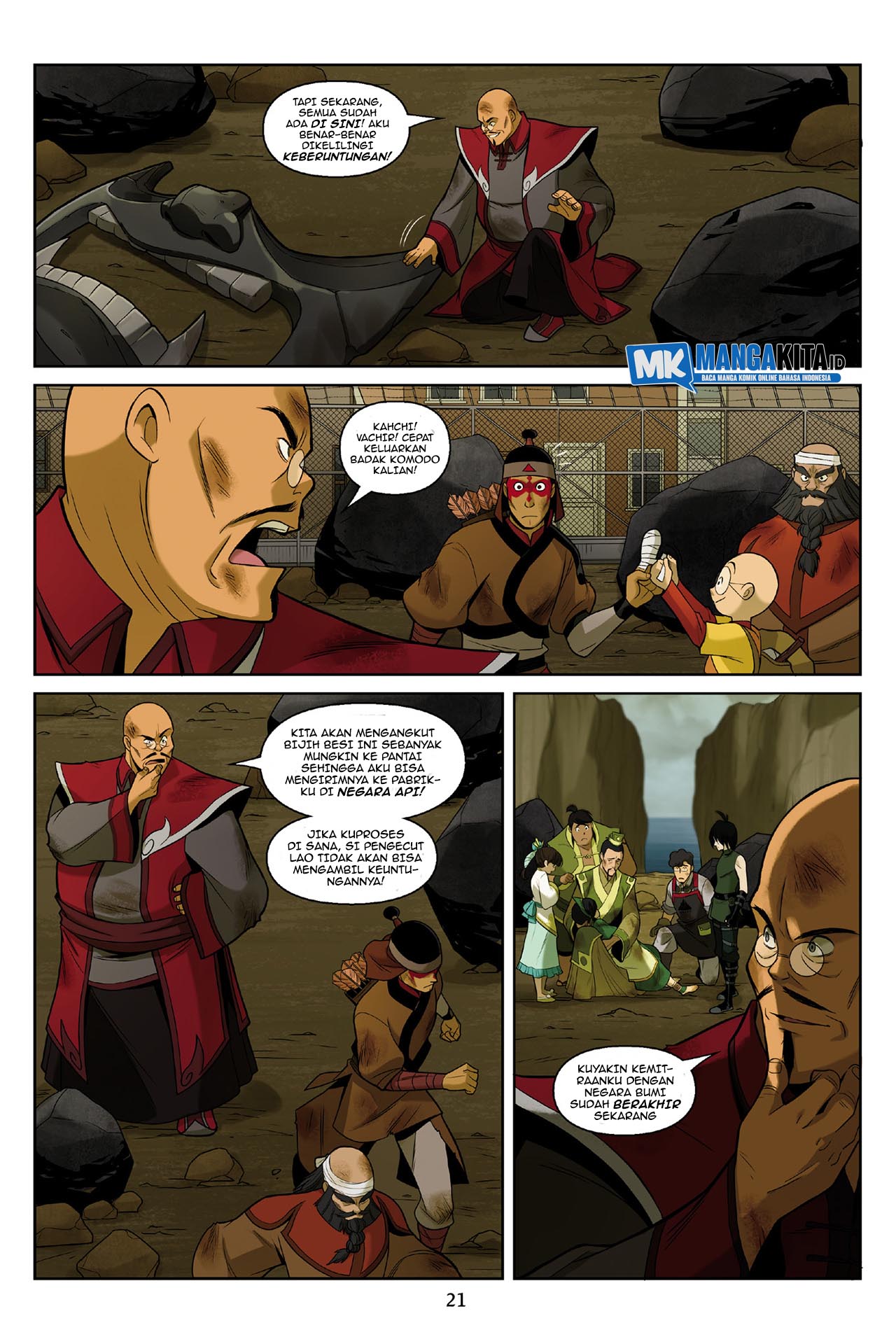 Avatar: The Last Airbender – The Rift Chapter 03.1 Bahasa Indonesia