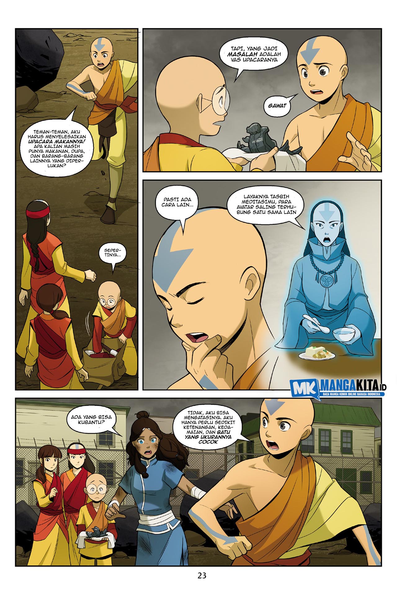 Avatar: The Last Airbender – The Rift Chapter 03.1 Bahasa Indonesia
