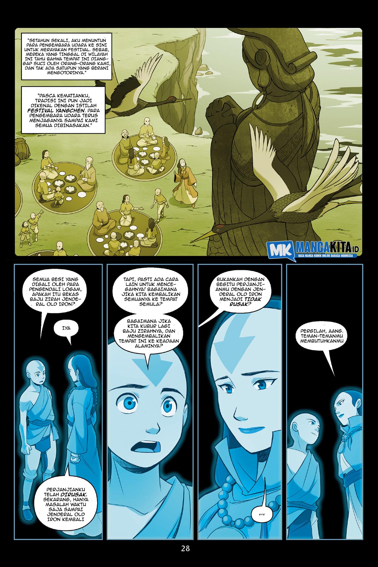 Avatar: The Last Airbender – The Rift Chapter 03.1 Bahasa Indonesia