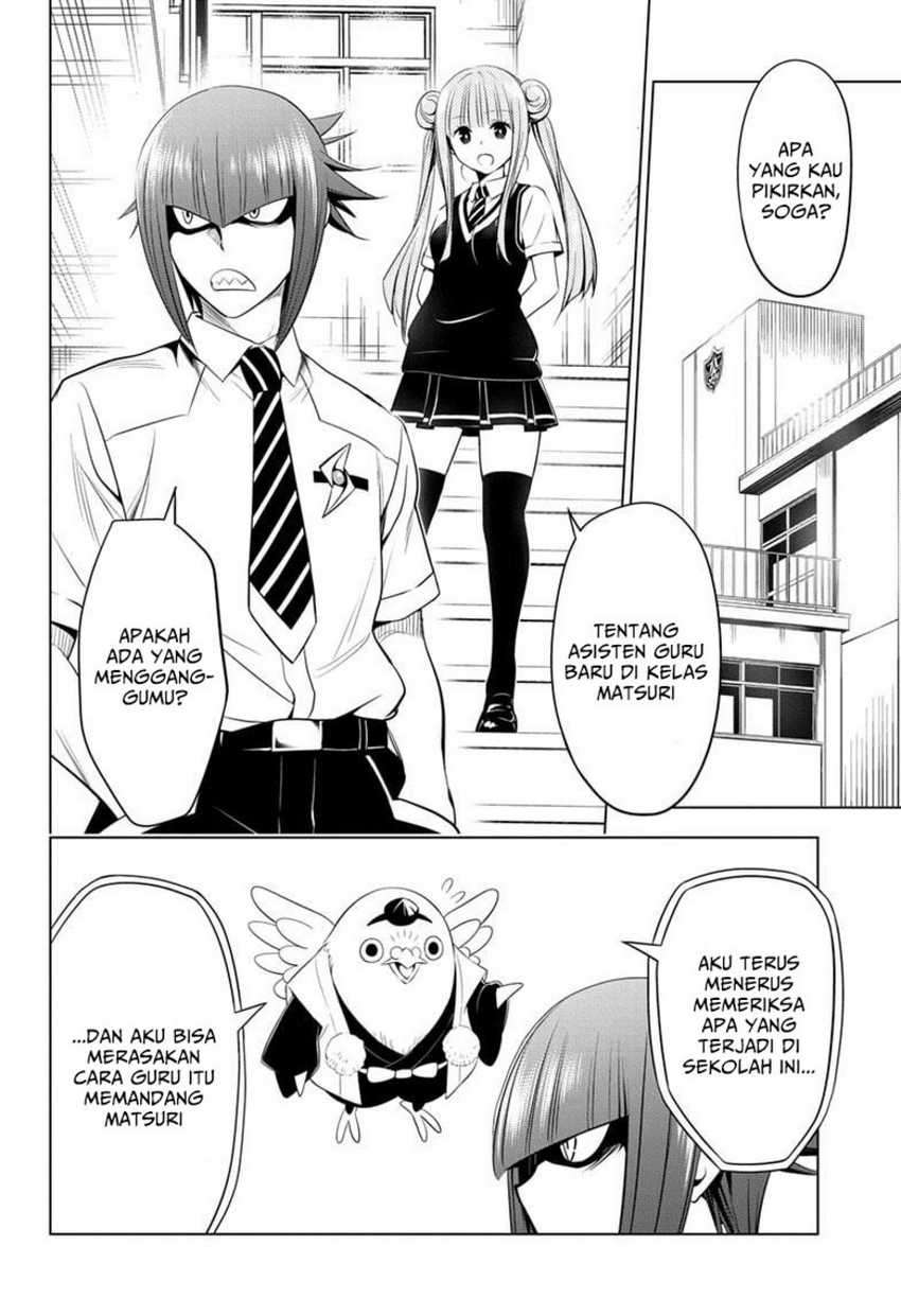 Ayakashi Triangle Chapter 42 Bahasa Indonesia