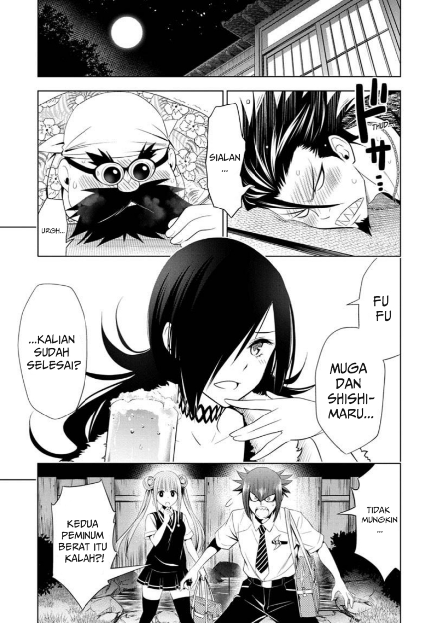 Ayakashi Triangle Chapter 43 Bahasa Indonesia