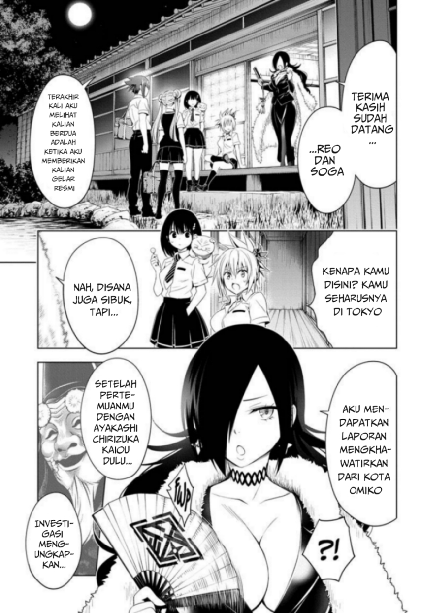 Ayakashi Triangle Chapter 43 Bahasa Indonesia