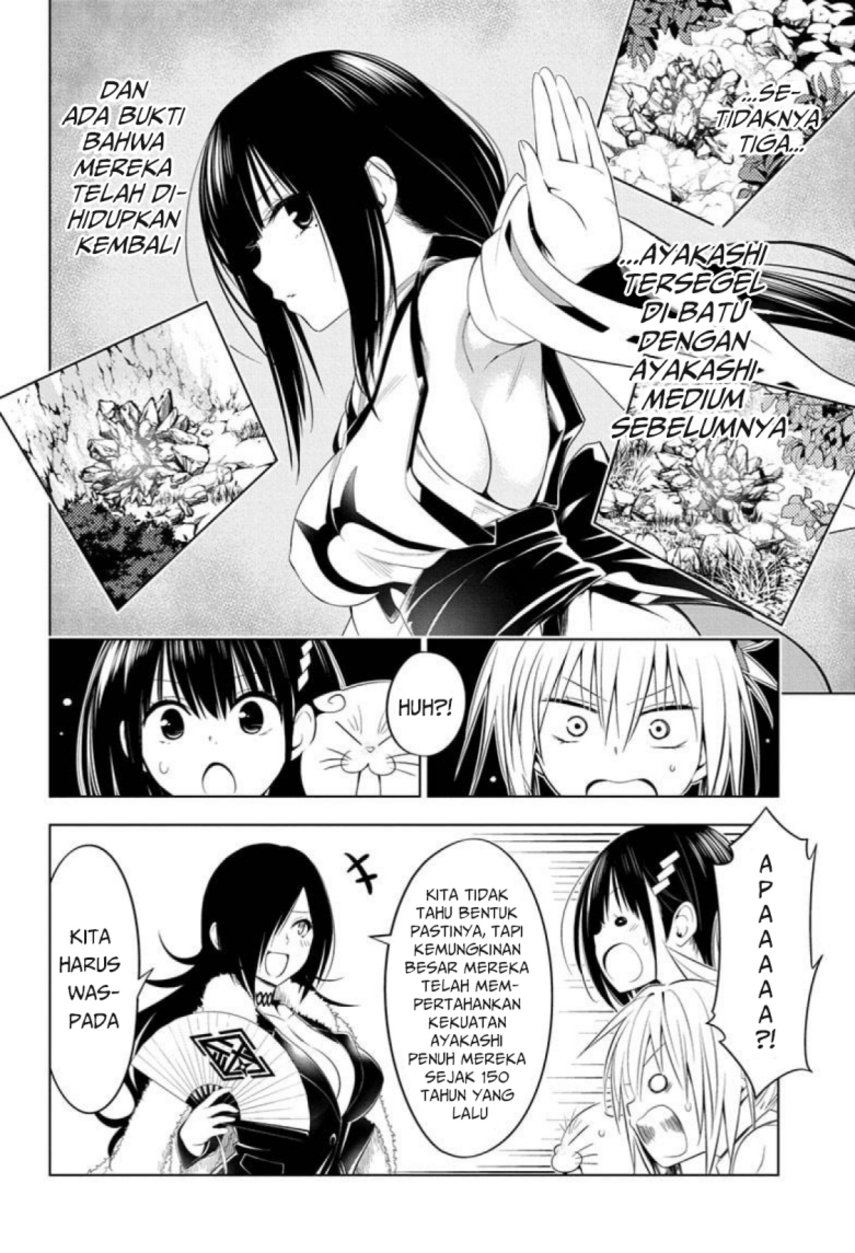 Ayakashi Triangle Chapter 43 Bahasa Indonesia