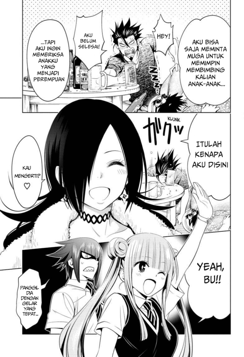 Ayakashi Triangle Chapter 43 Bahasa Indonesia