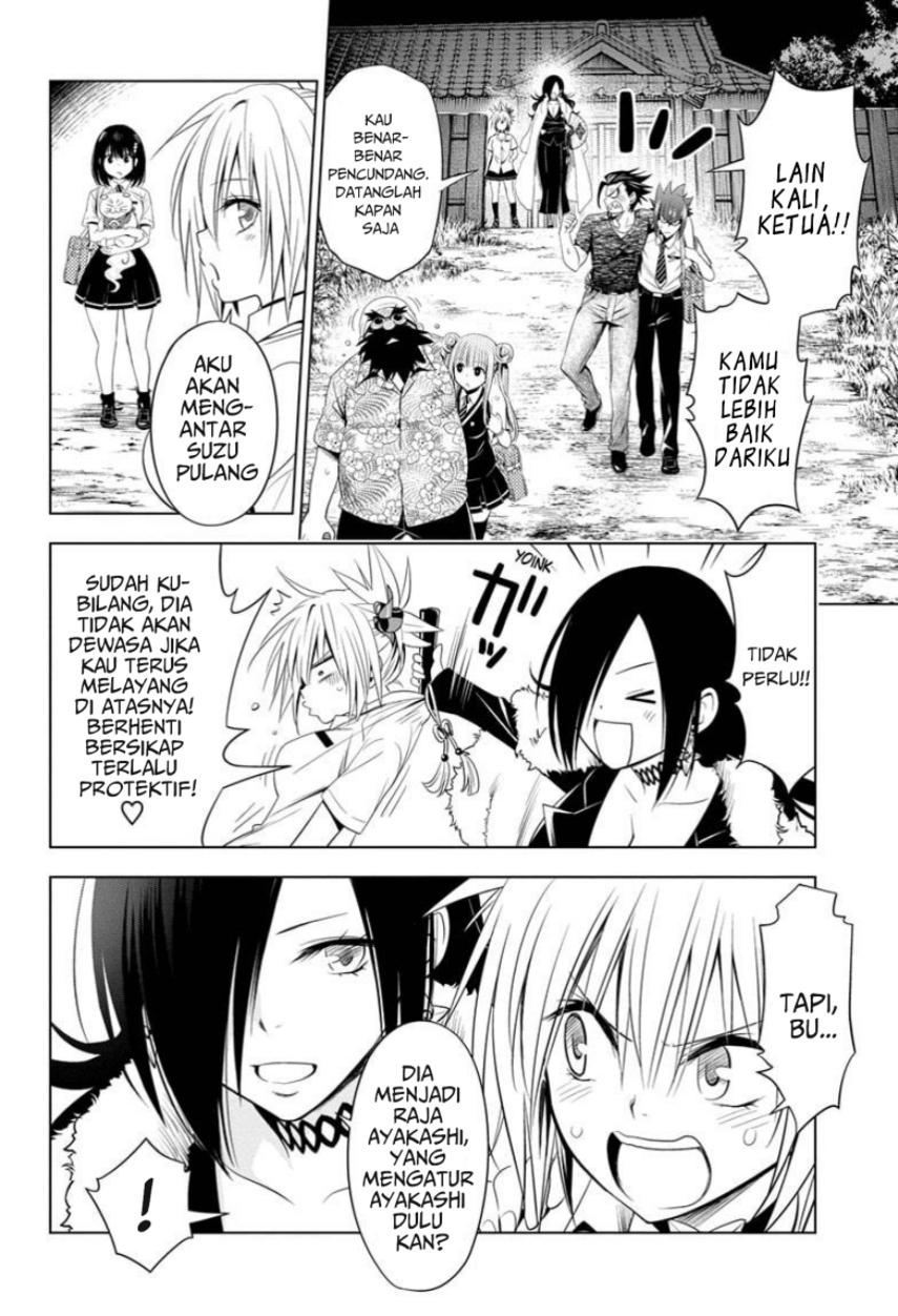 Ayakashi Triangle Chapter 43 Bahasa Indonesia