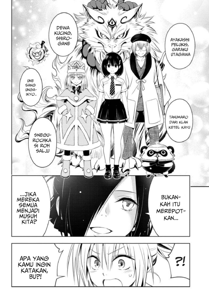 Ayakashi Triangle Chapter 43 Bahasa Indonesia