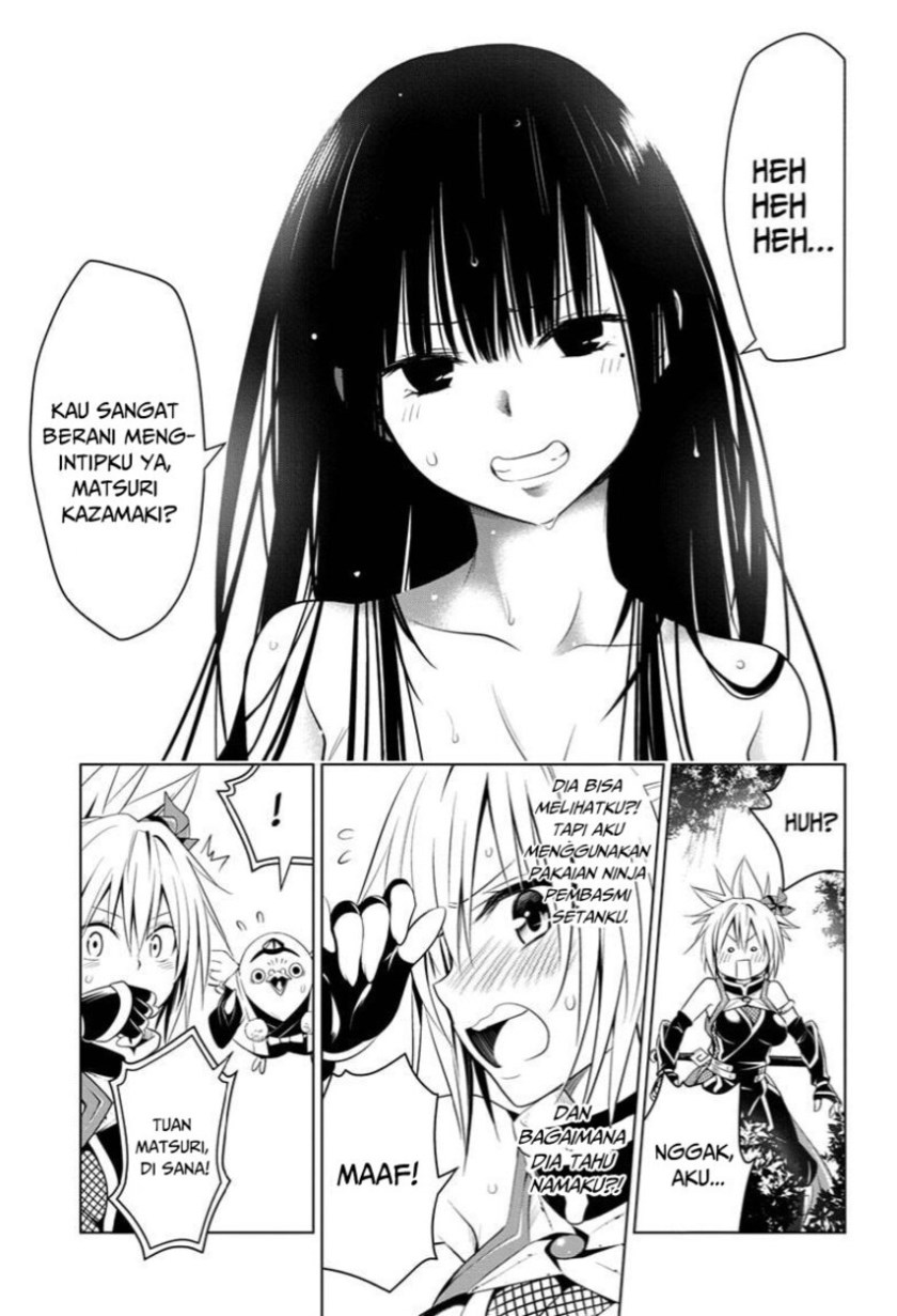 Ayakashi Triangle chapter 55