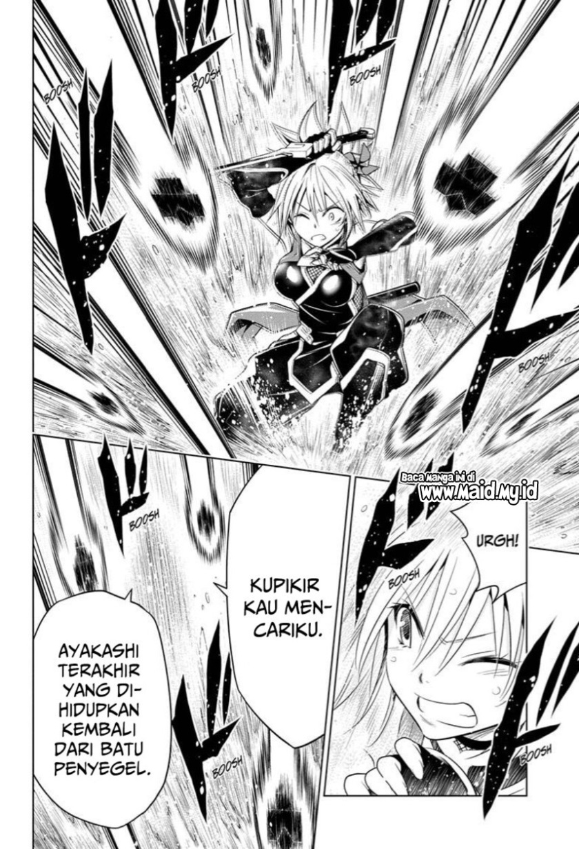 Ayakashi Triangle chapter 55