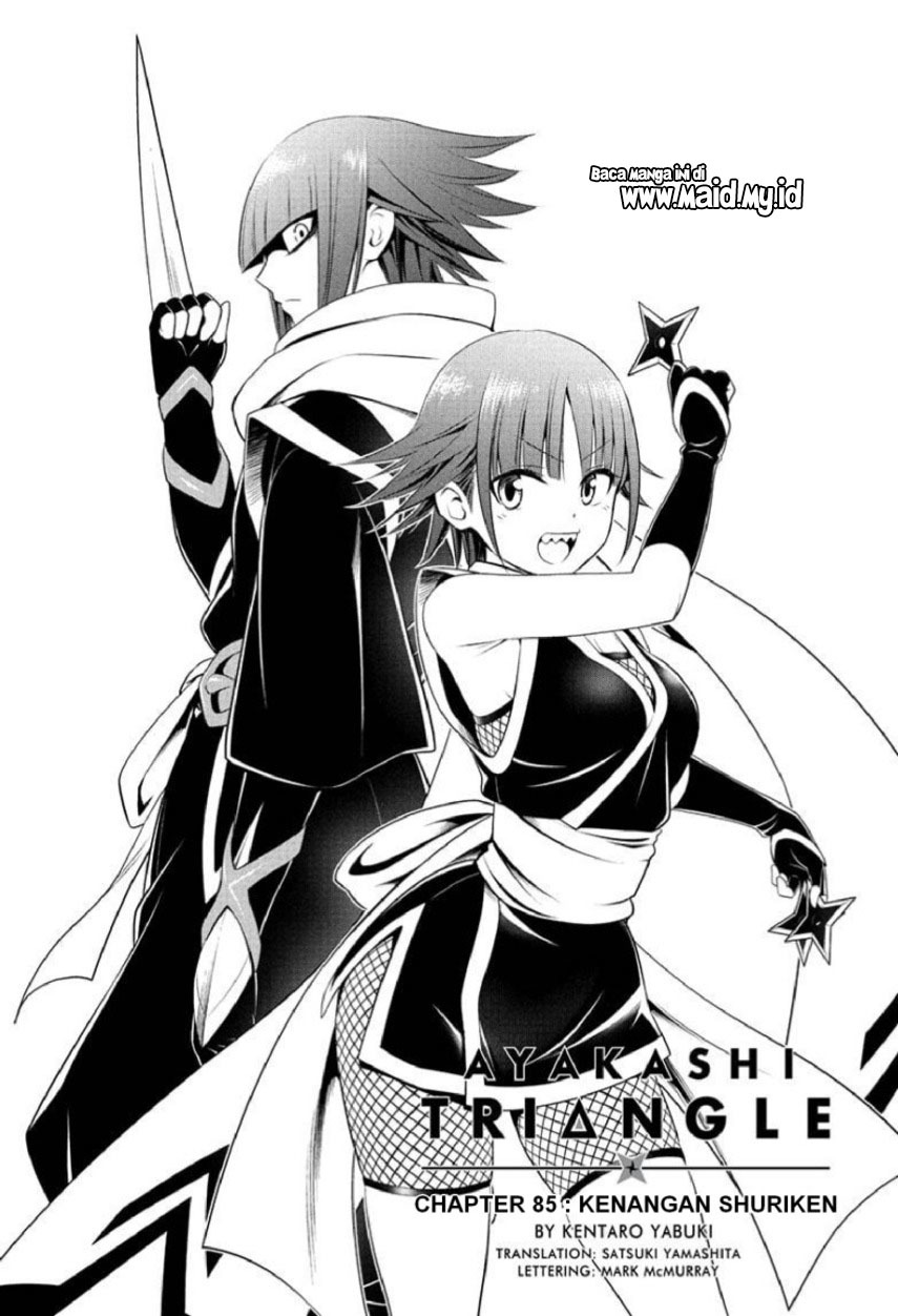 Ayakashi Triangle Chapter 85 Bahasa Indonesia