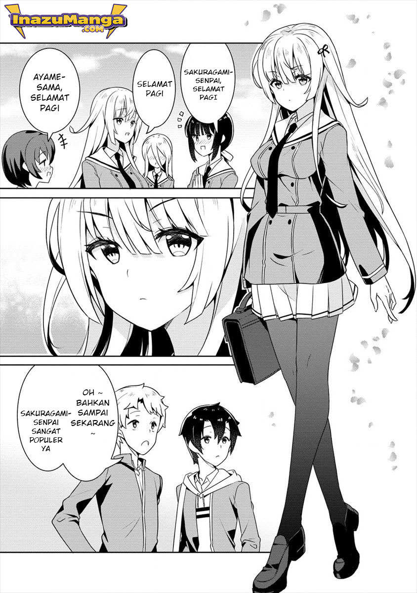 Ayame-senpai wa Boku to Himitsuno Keiyaku wo chapter 1
