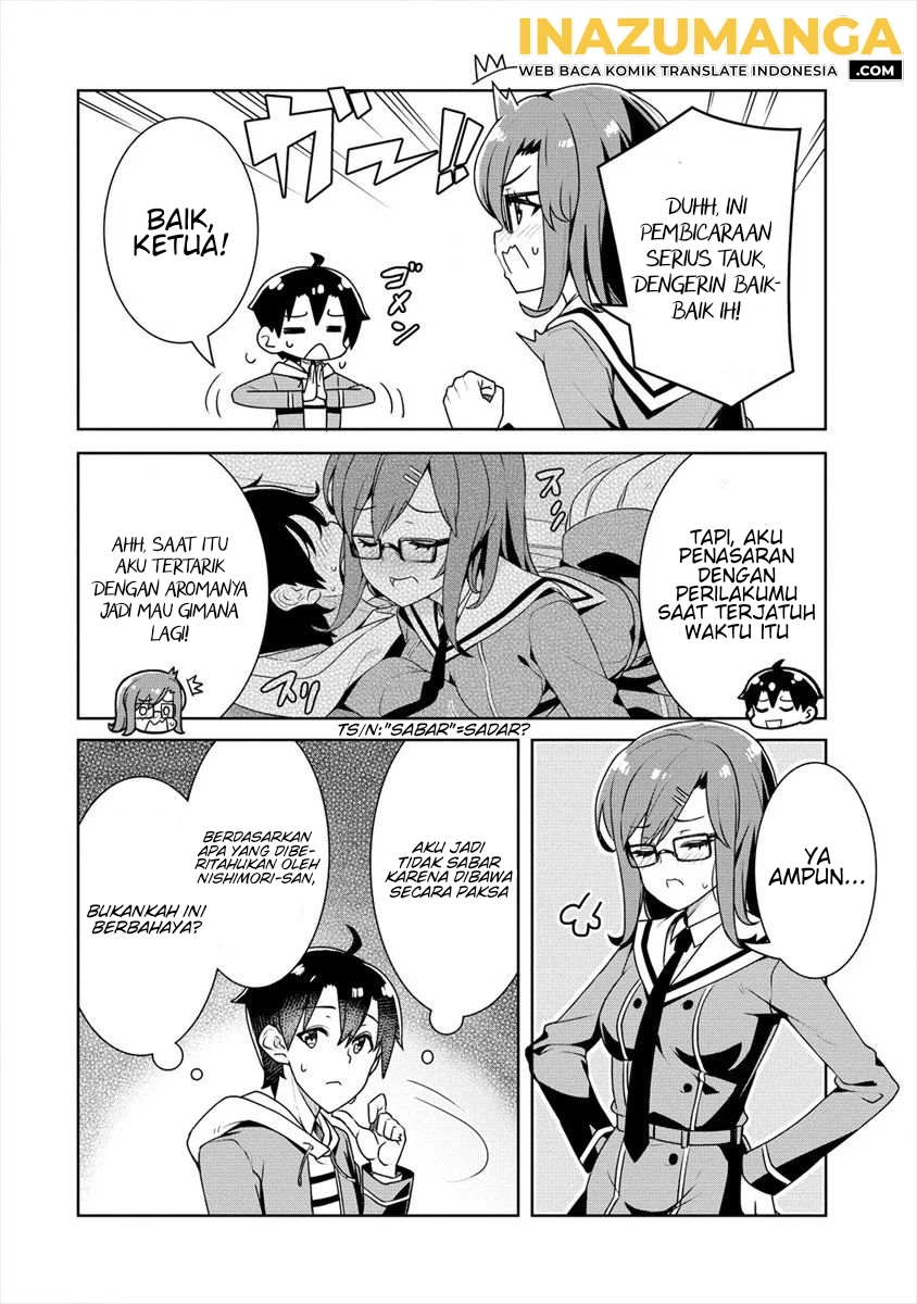 Ayame-senpai wa Boku to Himitsuno Keiyaku wo chapter 6