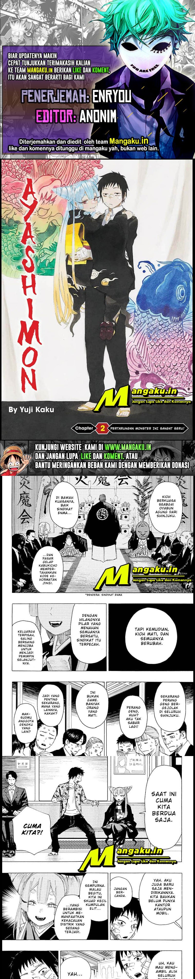 Ayashimon Chapter 02 Bahasa Indonesia