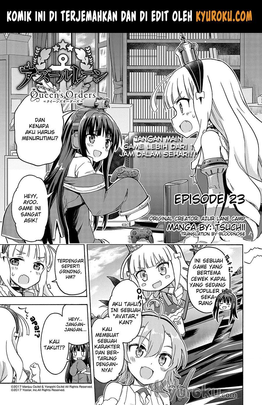 Azur Lane: Queen’s Orders chapter 23