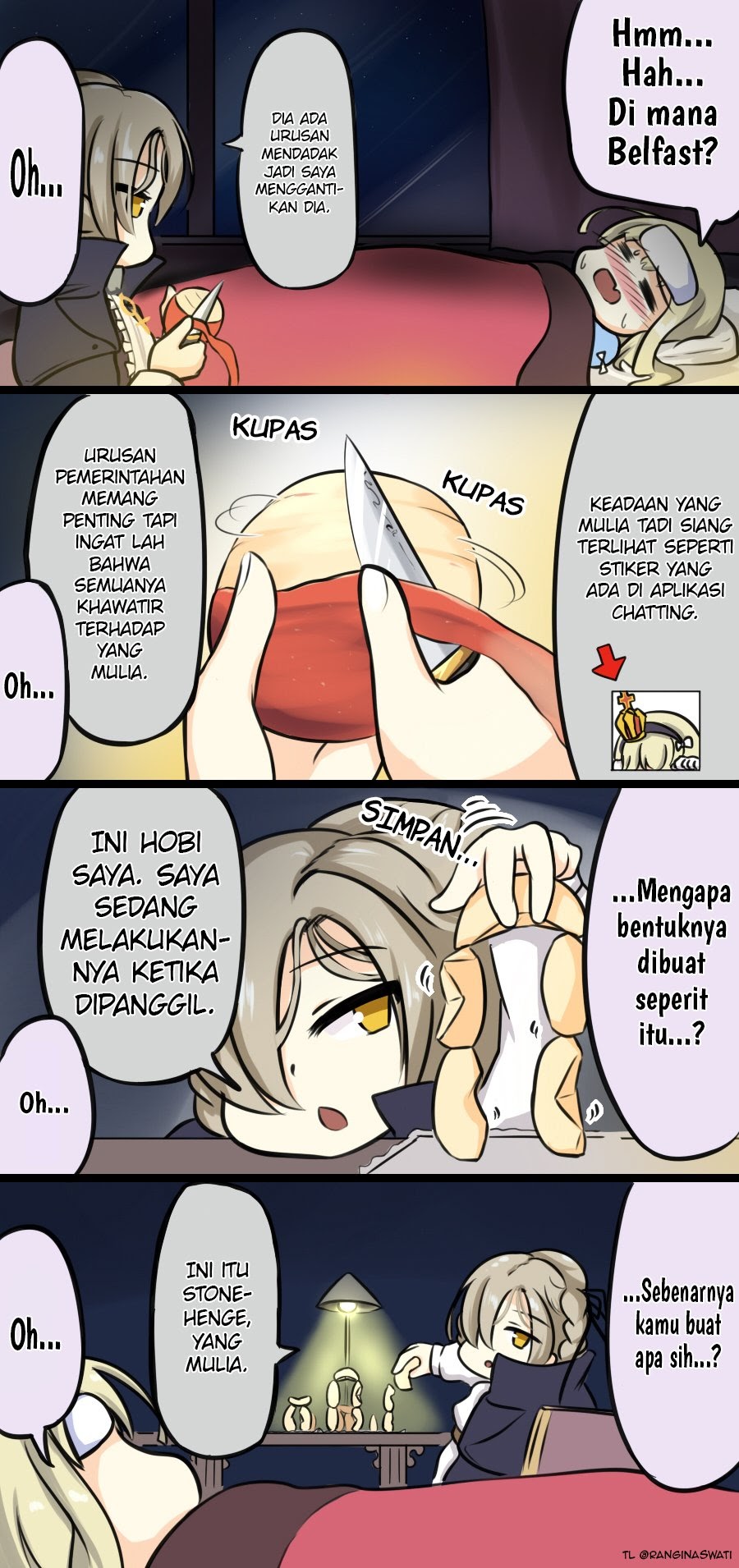 Azur Lane – Spare Time (Doujinshi) Chapter 19 Bahasa Indonesia