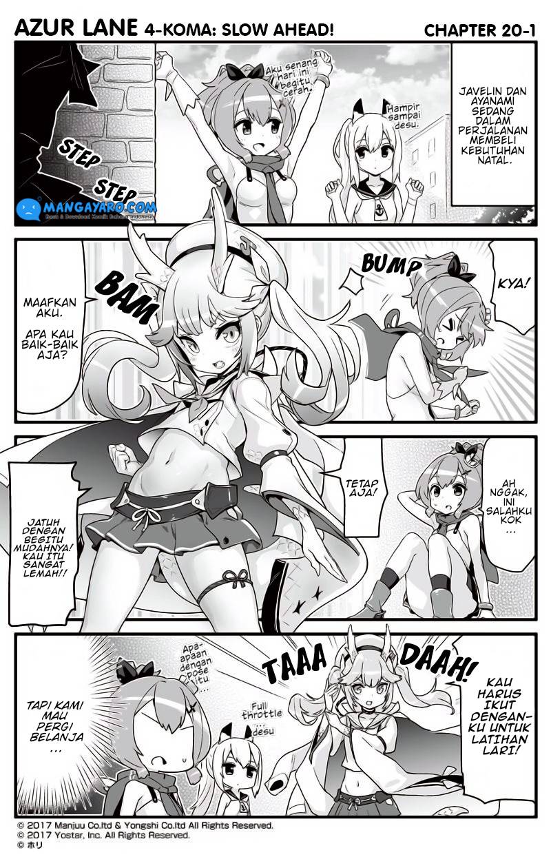 Azur Lane 4-koma: Slow Ahead Chapter 19-20 Bahasa Indonesia