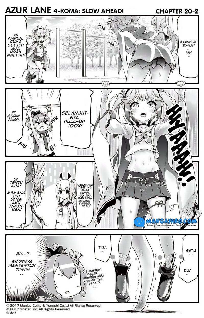 Azur Lane 4-koma: Slow Ahead Chapter 19-20 Bahasa Indonesia