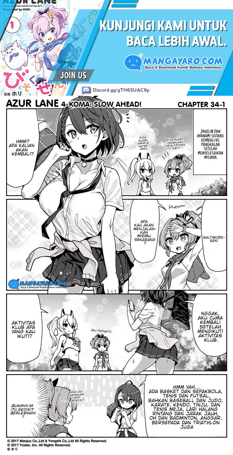 Azur Lane 4-koma: Slow Ahead chapter 33