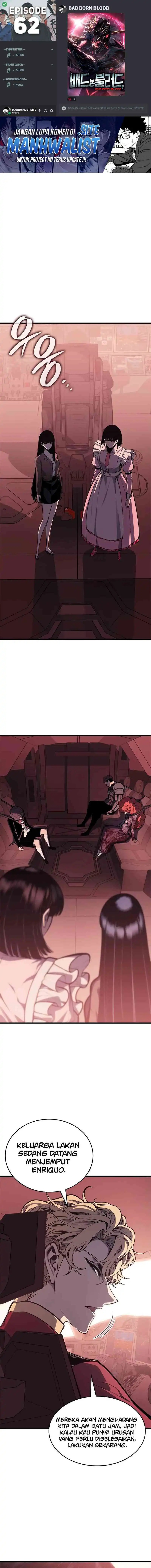 Bad Born Blood Chapter 62 Bahasa Indonesia