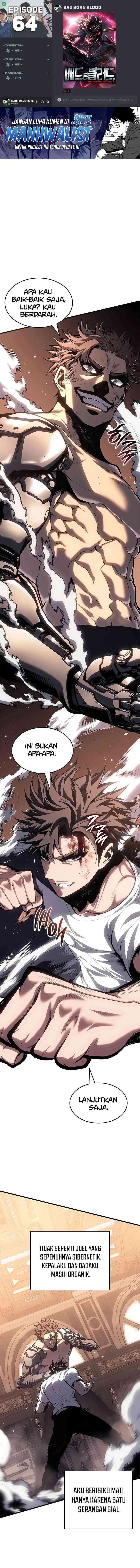 Bad Born Blood Chapter 64 Bahasa Indonesia