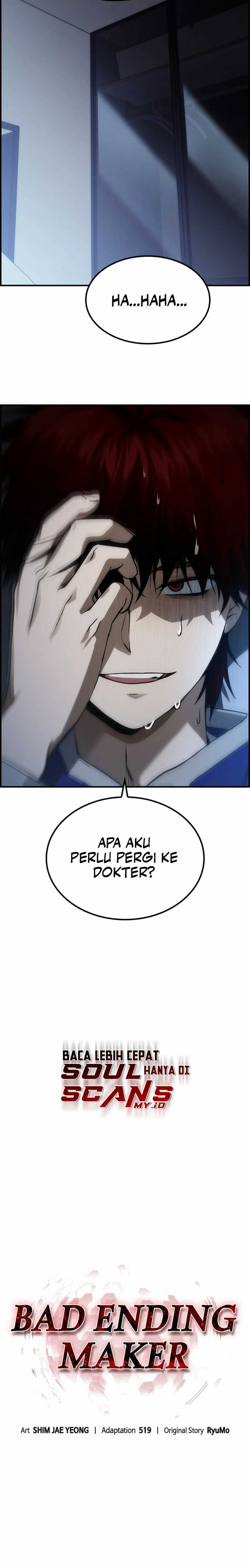 Bad Ending Maker Chapter 55 Bahasa Indonesia