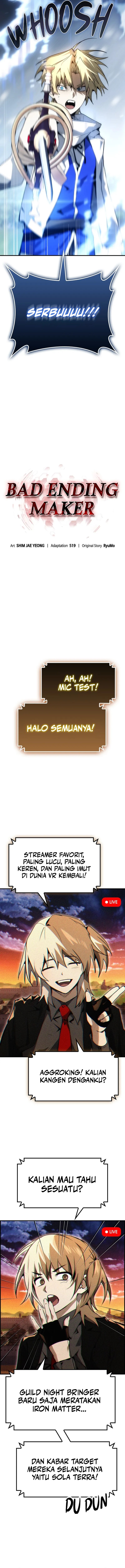Bad Ending Maker Chapter 69 Bahasa Indonesia