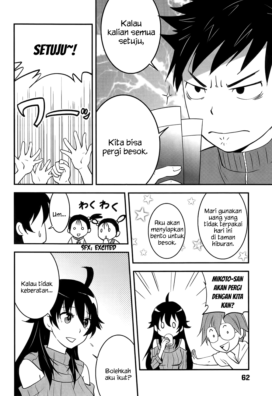 Baito Saki wa “Aku no Soshiki”?! Chapter 21 Bahasa Indonesia