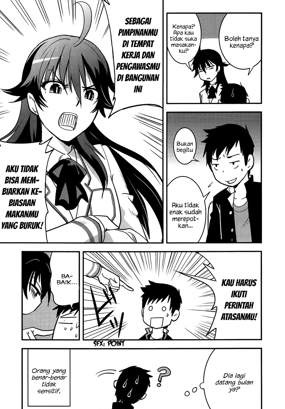 Baito Saki wa “Aku no Soshiki”?! Chapter 25 Bahasa Indonesia