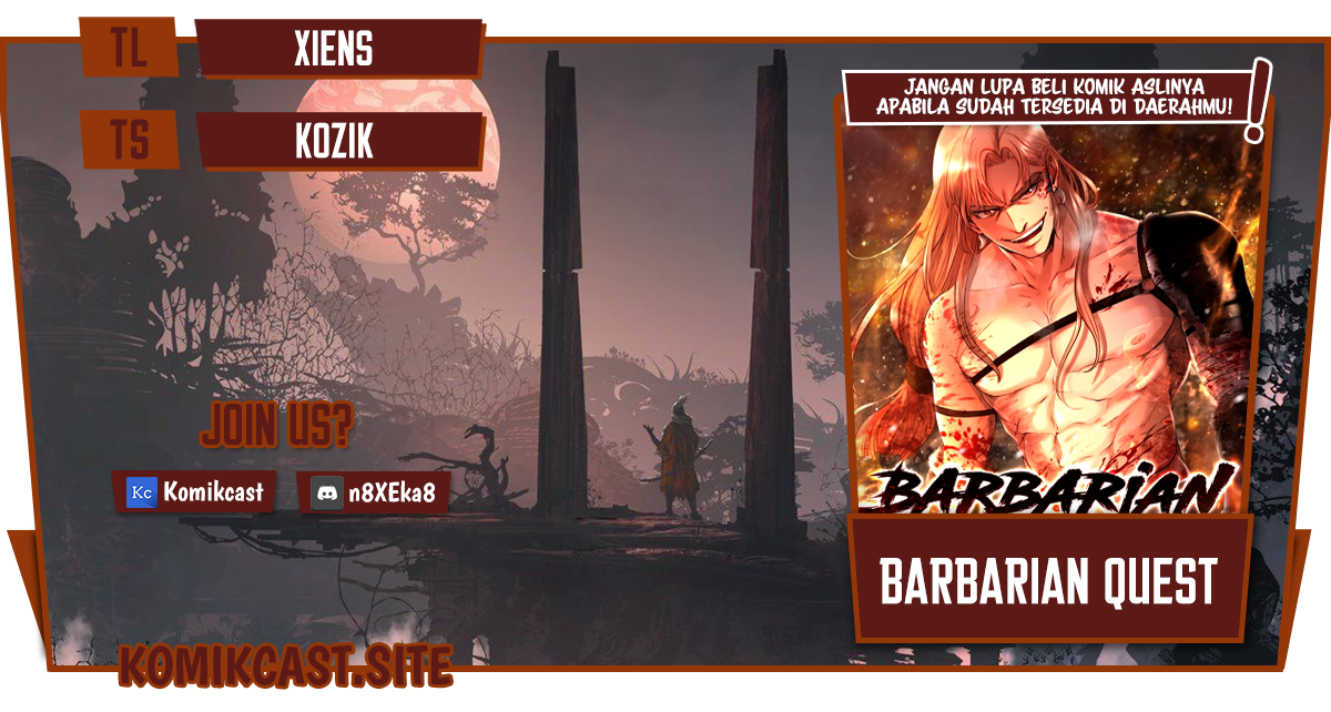 Barbarian Quest Chapter 59 Bahasa Indonesia