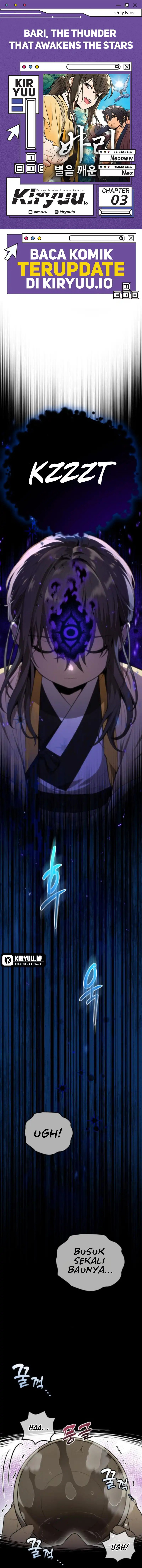 Bari The Thunder That Awakens the Stars chapter 3