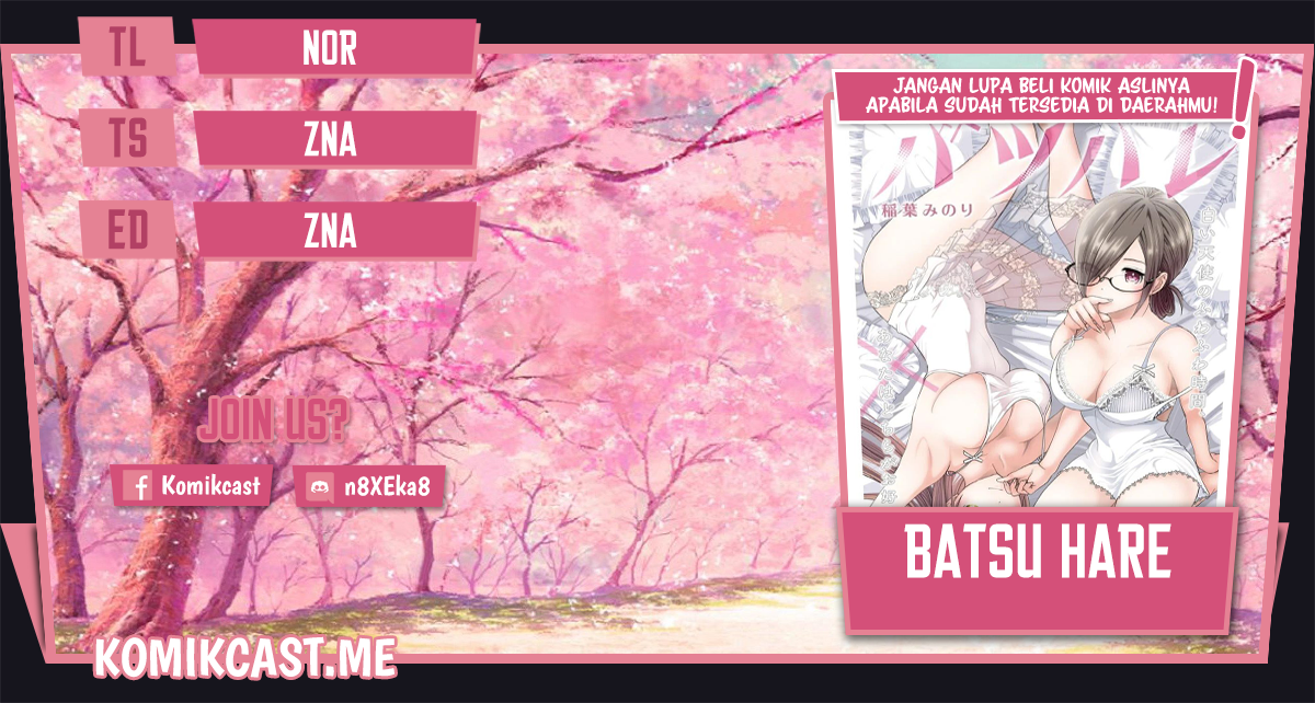 Batsu Hare Chapter 20 Bahasa Indonesia