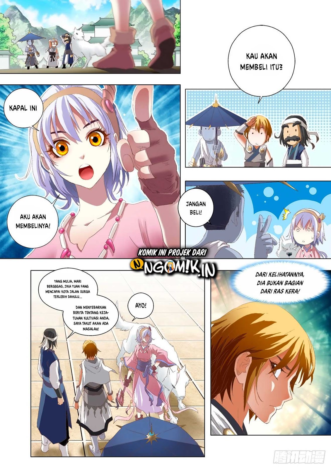 Battle Through The Heavens: Return Of The Beasts Chapter 02.2 Bahasa Indonesia