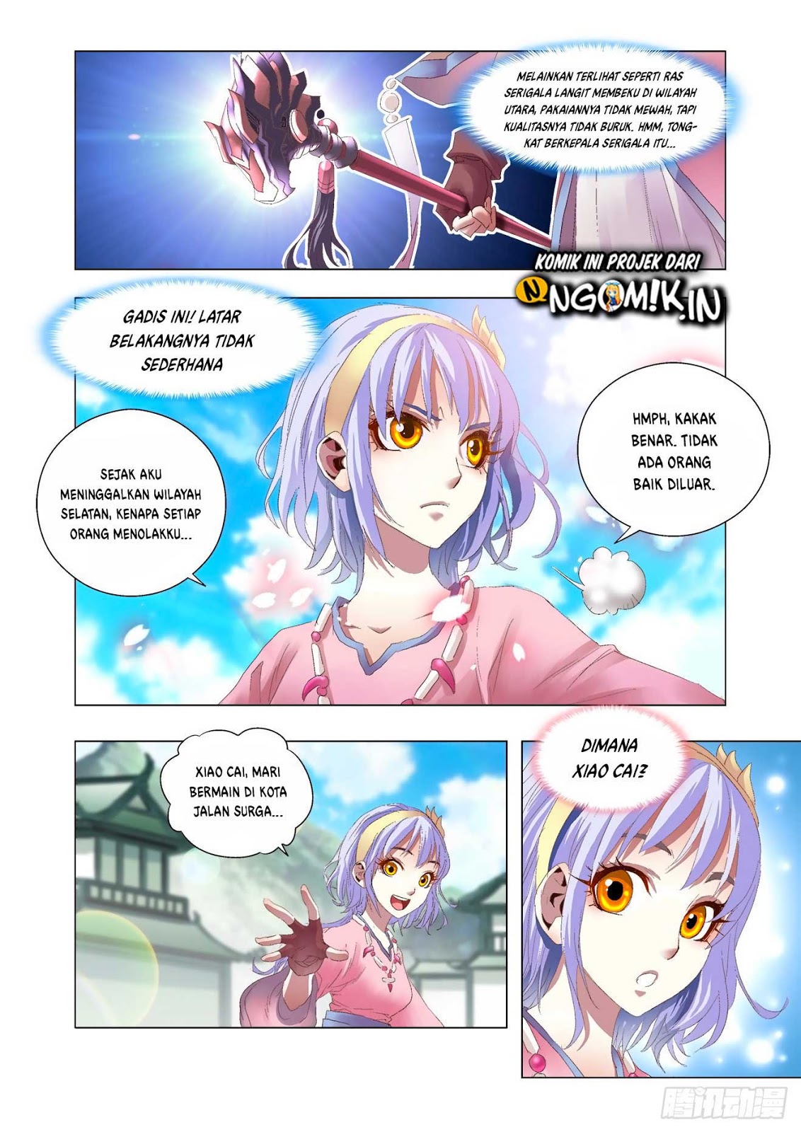 Battle Through The Heavens: Return Of The Beasts Chapter 02.2 Bahasa Indonesia