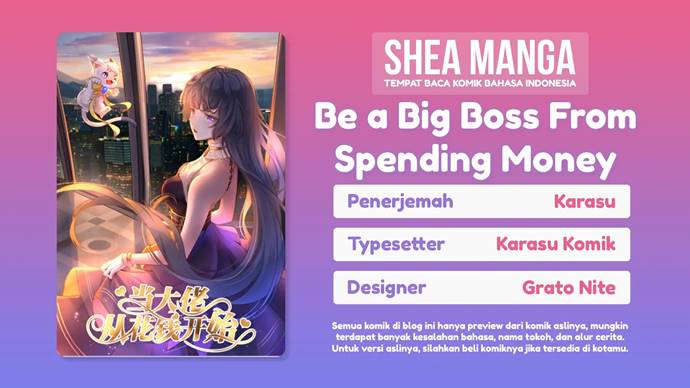 Be a Big Boss From Spending Money Chapter 01 Bahasa Indonesia