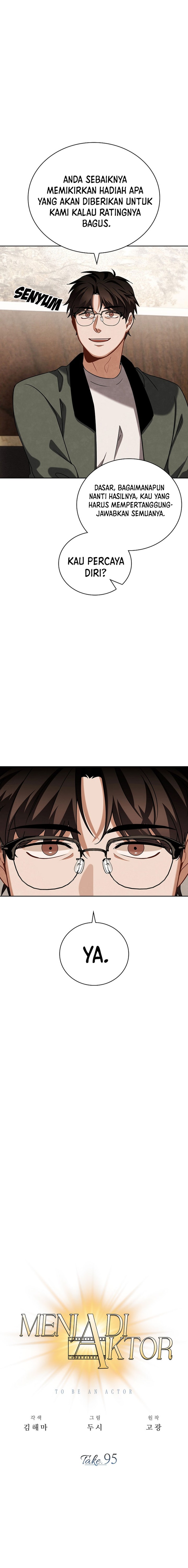 Be the Actor Chapter 95 Bahasa Indonesia