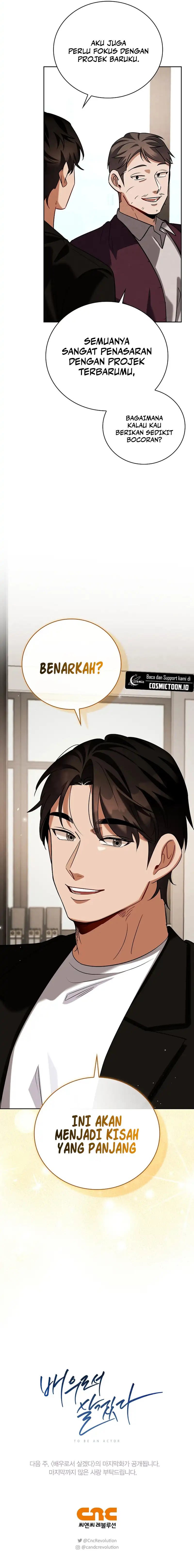 Be the Actor Chapter 139 Bahasa Indonesia