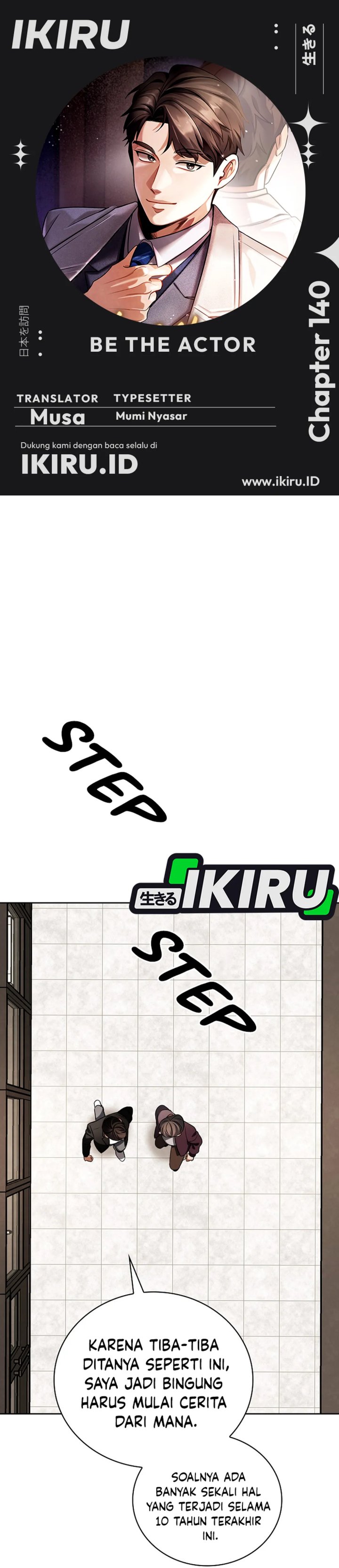 Be the Actor Chapter 140 END Bahasa Indonesia