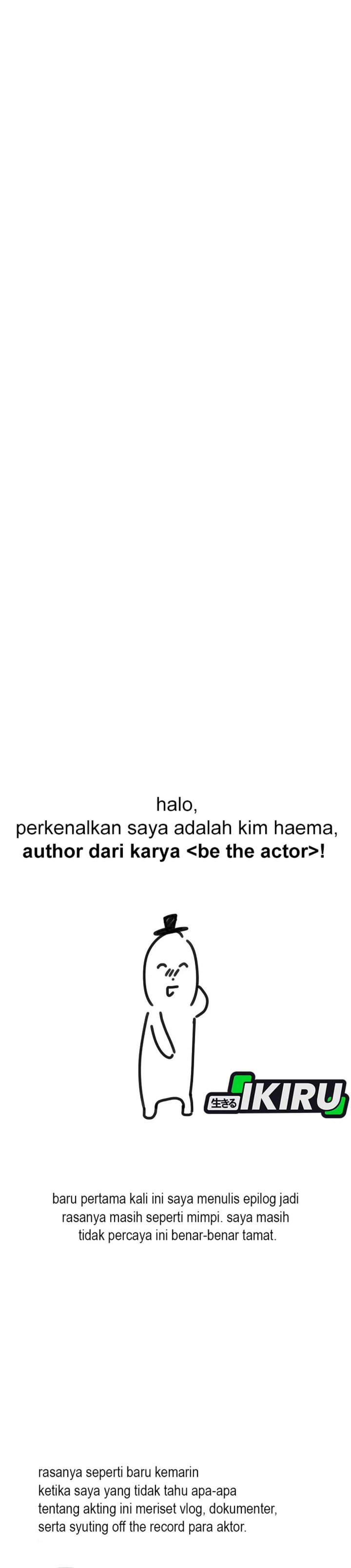 Be the Actor Chapter 140 END Bahasa Indonesia