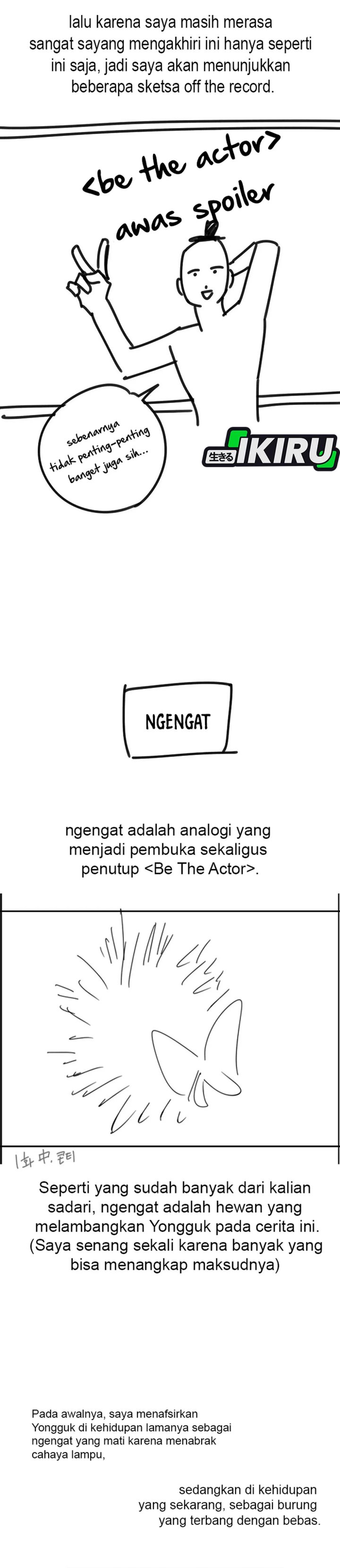 Be the Actor Chapter 140 END Bahasa Indonesia