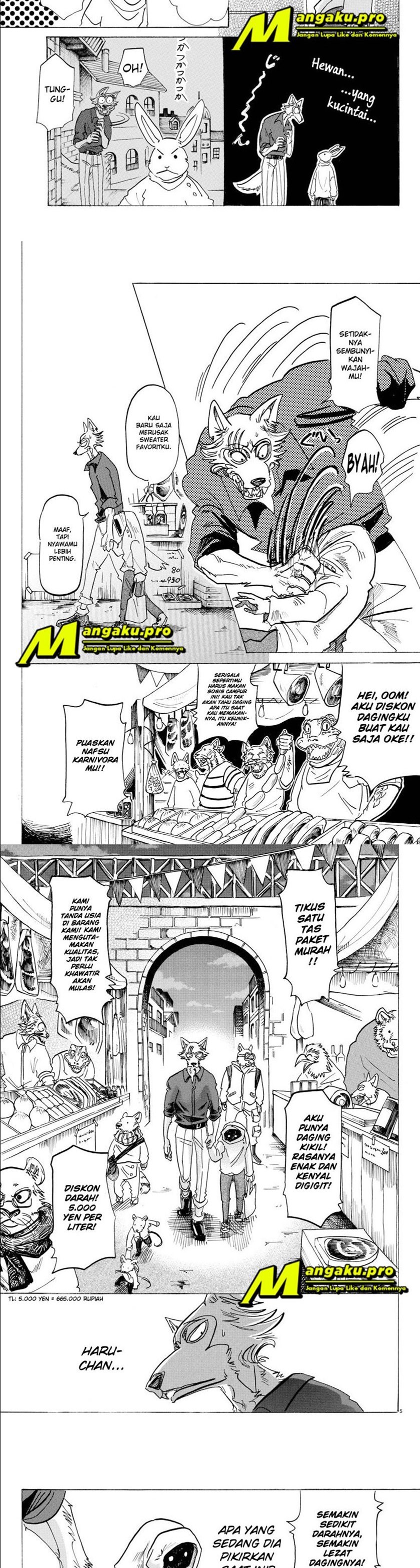 Beastars Chapter 122 Bahasa Indonesia