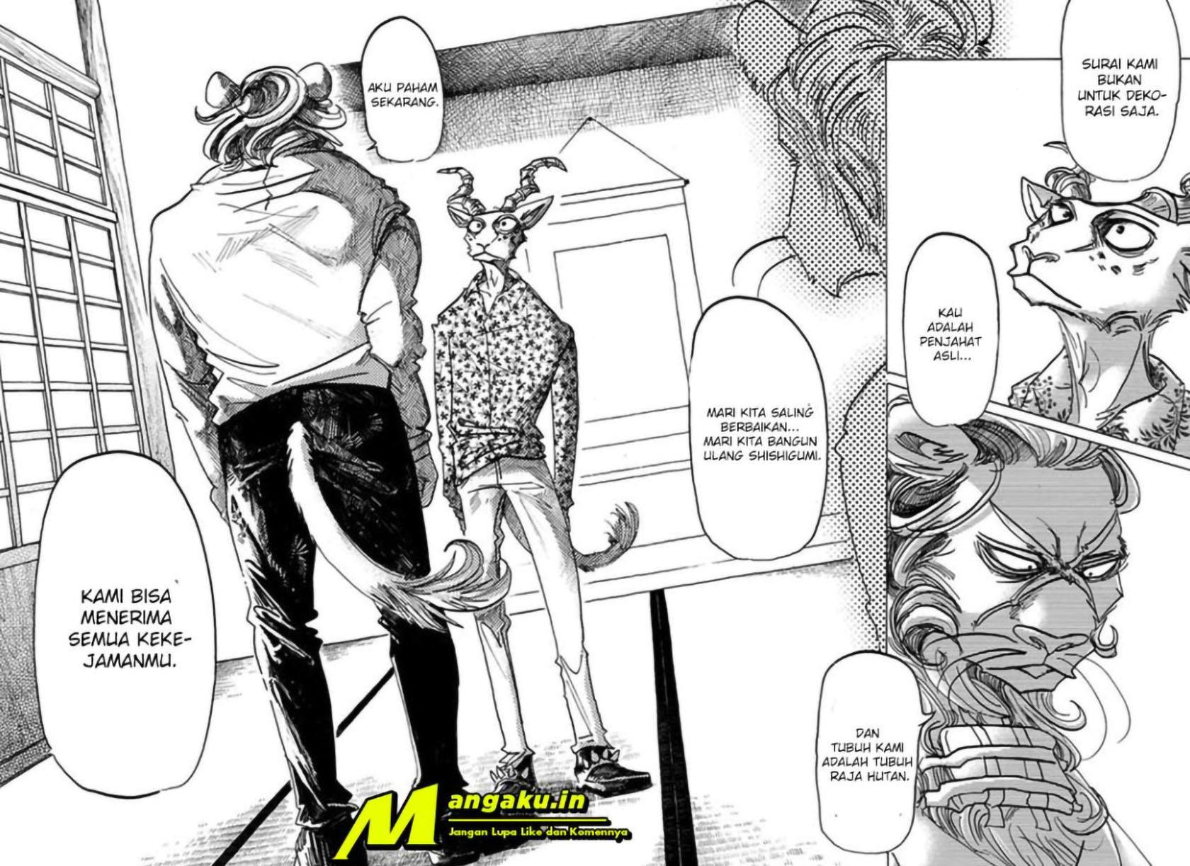 Beastars Chapter 163 Bahasa Indonesia
