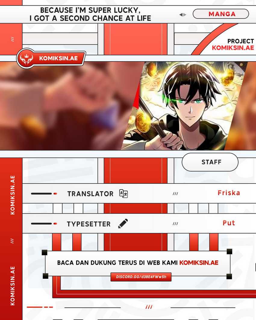 Because I’m Super Lucky, I Got a Second Chance at Life Chapter 13 Bahasa Indonesia