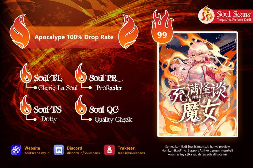 Become a Witch in a World Full of Ghost Stories Chapter 06 Bahasa Indonesia