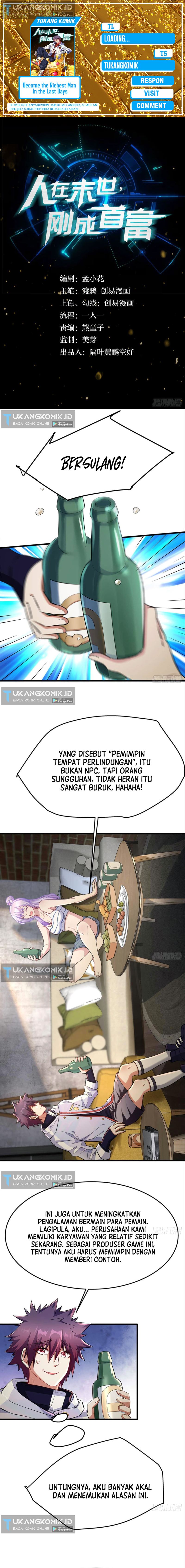 Become the Richest Man In the Last Days chapter 24