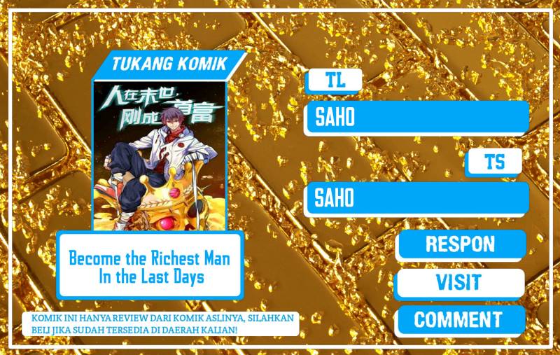 Become the Richest Man In the Last Days chapter 26