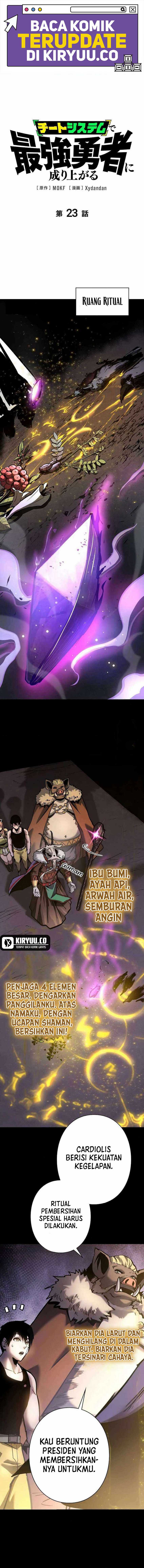 Become the Strongest Hero Through the Cheat System chapter 23