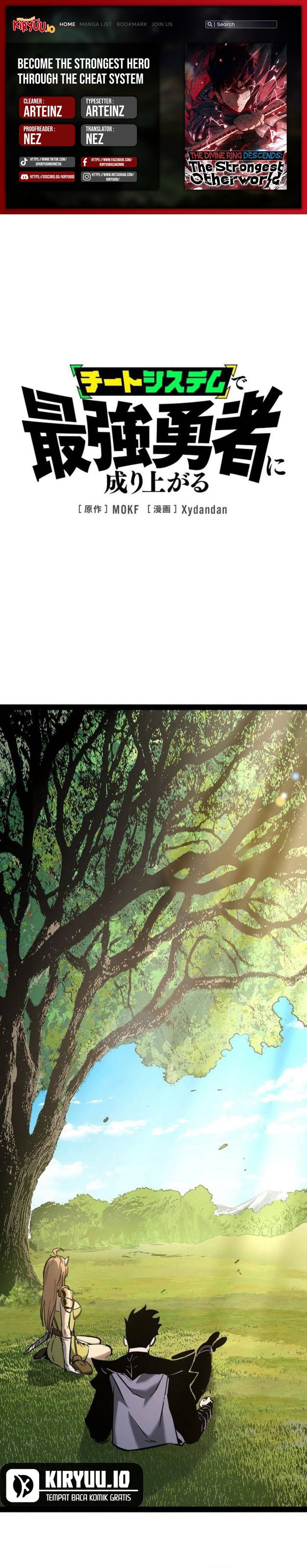 Become the Strongest Hero Through the Cheat System Chapter 90 Bahasa Indonesia